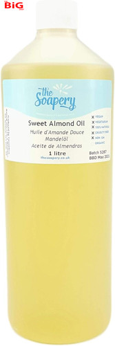 Sweet almond oil 1 - -, litre