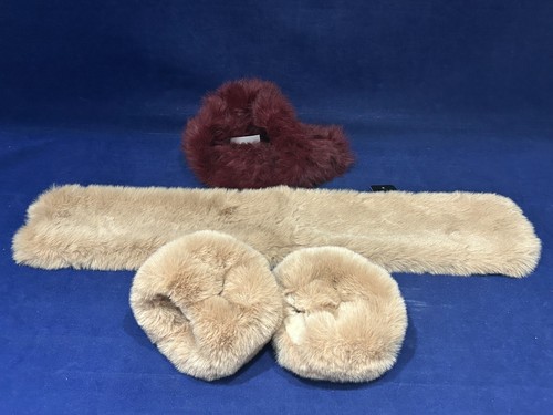 Faux fur collar with magnetic - collar,
