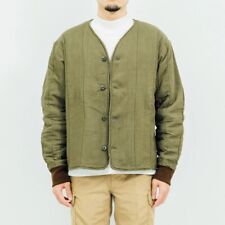 Vintage Czech army quilted liner jacket military Communist soviet era 1960s Ywor