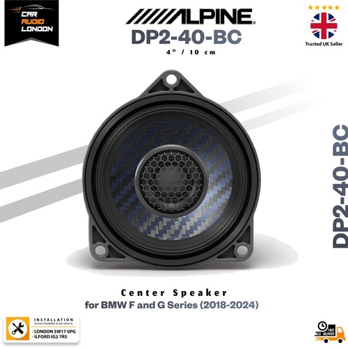 Alpine dp2 2 way - dp2-40-bc, 4"