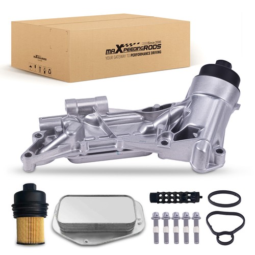 Oil filter cooler housing - filter,
