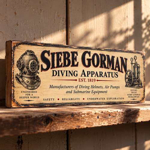 Siebe gorman deep sea diving - gorman,