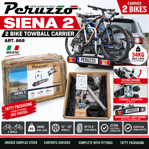Peruzzo siena bike towbar - peruzzo,