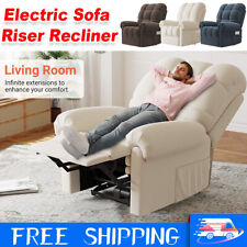 Rise Recline Recliner Electric Power Riser Recliner Chair Armchair for Elderly