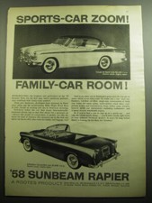 1958 Sunbeam Rapier Coupe de