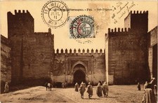 CPA MOROCCO FEZ Bab d'Kaken
