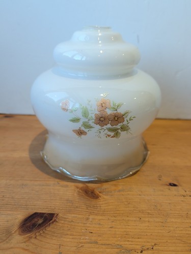 Vintage brown and green floral - brown,