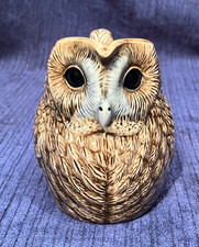 Quail Ceramics Tawny Owl Jug