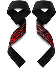 EVO Fitness Weight Lifting Straps Anti Slip Gym Bodybuilding Hand Bar Grips Wrap