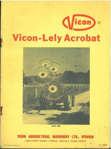 Vicon lely acrobat - lely, operators