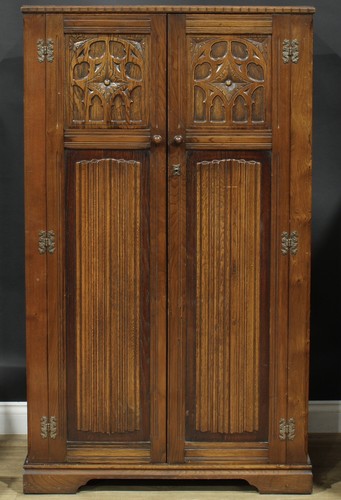 Vintage antique linenfold - antique,