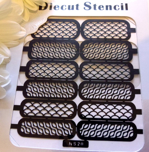 Nail art diecut - art,