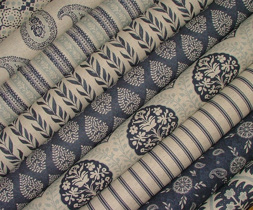 Linen blend curtain - blend, fabric