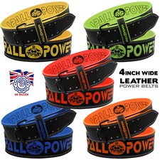 Weight Lifting Power Leather Lever Belt Gym Training Bodybuilding Belt 5 Colors