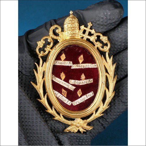 Antique multiple reliquary - antique,
