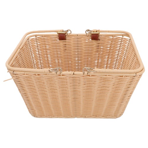 Bike basket wicker - basket, pp