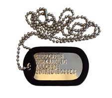 Custom Military Dog Tag