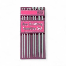 8 Pcs Knitting Needles Set
