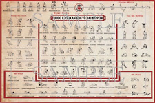 NEW - Judo Kodokan Martial Arts A3 Size Poster - Gokyo Dai Nippon - Techniques