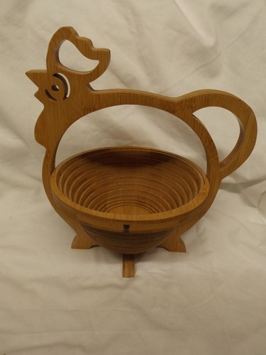 Wooden chicken shape - chicken,