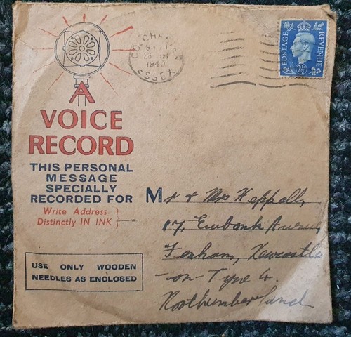 1940 aluminium voice recording - 1940,