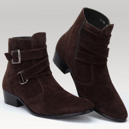 Mens casual ankle boots - ankle,