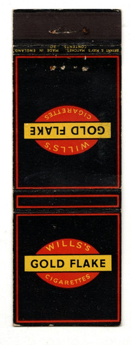 Wills gold flake cigarettes - flake,