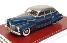 GIM 1/43 Scale GIM 020a - 1941 Cadillac S63 Touring Sedan - Met. Ocean Blue