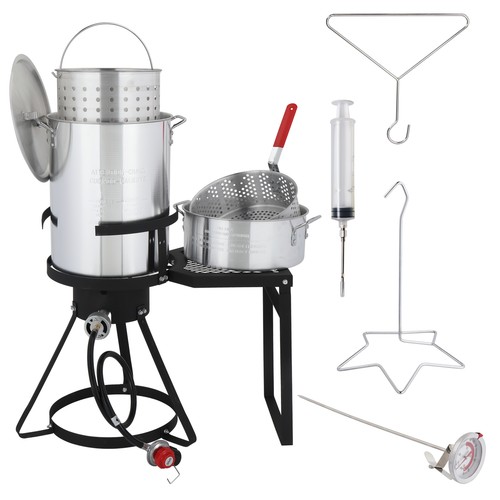 30qt deep turkey pot 10qt - 30qt, fish