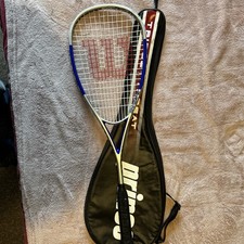 Wilson Hammer Blaze Squash Racket with Case