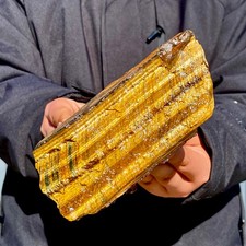 3LB  Natural tiger's-eye rough raw stone rock specimrn madagescar