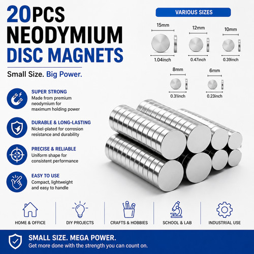 20pcs small strong round - small,