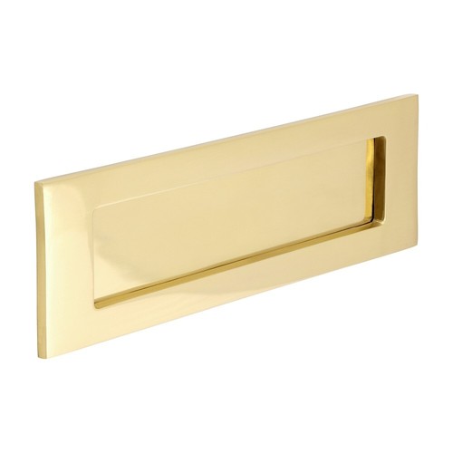 Front door letter plate - front,