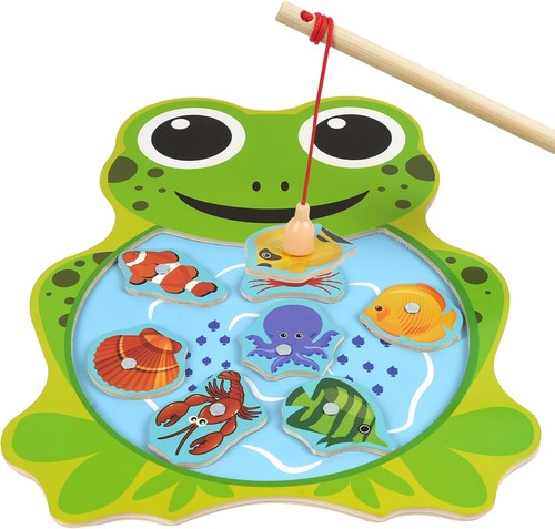 Vicloon wooden fish toy 10pcs - vicloon,
