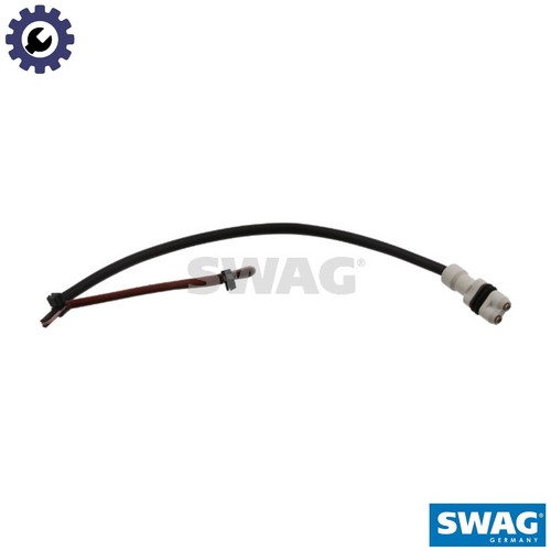 Warning contact brake pad wear - brake,