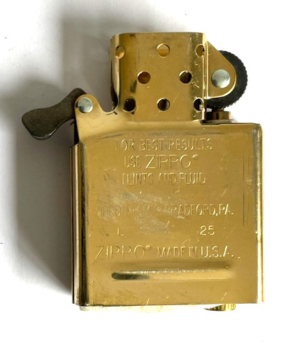 Zippo brass petrol - brass,