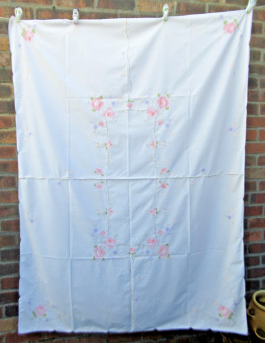 Large vintage pink cotton - large,