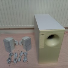 2.1 white BOSE acoustimass 5
