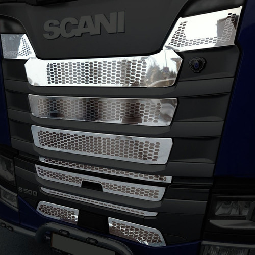 Fits with fog lights - with, scania