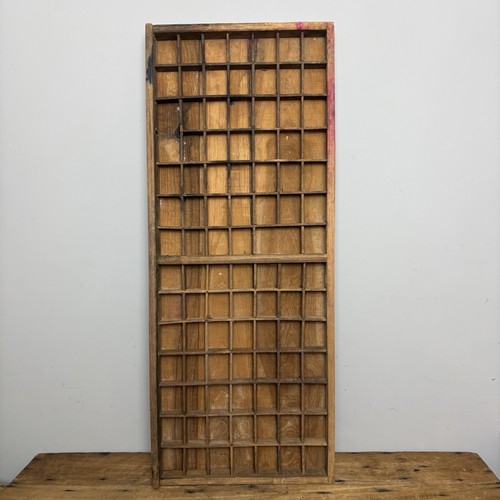 Vintage wooden printers tray - tray,