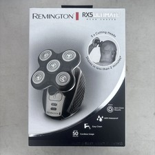 Remington RX5 Ultimate Head Shaver for Bald Men, Easy to Clean with Skin Close 