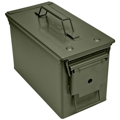 Cal metal ammo box military - ammo,