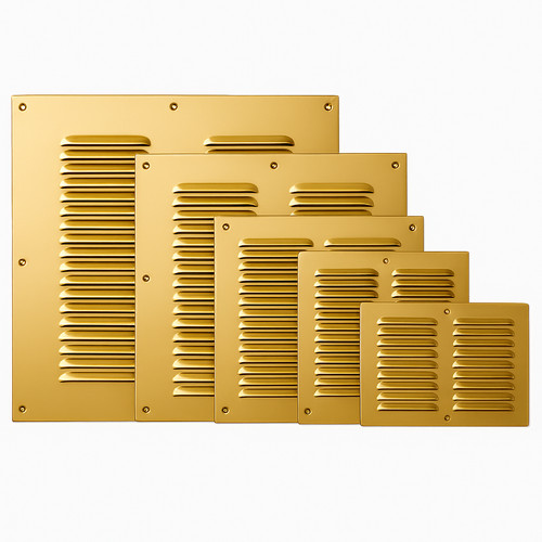 Louvre air vent cover metal - air,