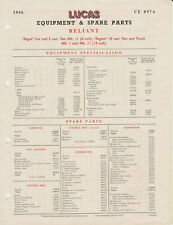 Reliant Regal Car Van & Regent