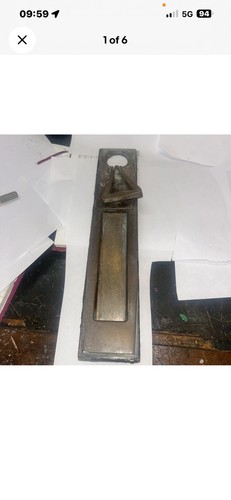 Art deco brass - art, letter