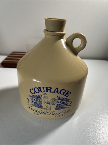 Vintage plastic courage beer - courage,
