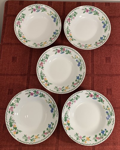 Royal norfolk floral bowls - 5,