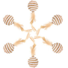 6Pcs Interesting Cat Toys Cat Ball Toys Funny Kicking Household cat toys cat toy