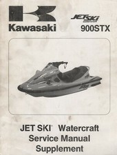 1999 KAWASAKI JET SKI 900STX SERVICE MANUAL SUPPLEMENT 99924-1242-51 (645)