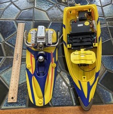 Sea Burner RC Boat Untested Sea Burner Remote Control Speed Boat Toy